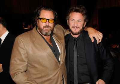 Sean Penn and Julian Schnabel