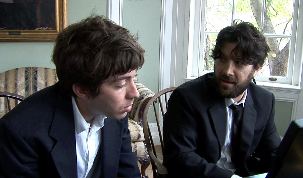 Justin Rice and Bob Schneider in Harmony and Me (2009)