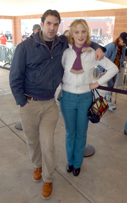 Zooey Deschanel and Paul Schneider at event of All the Real Girls (2003)