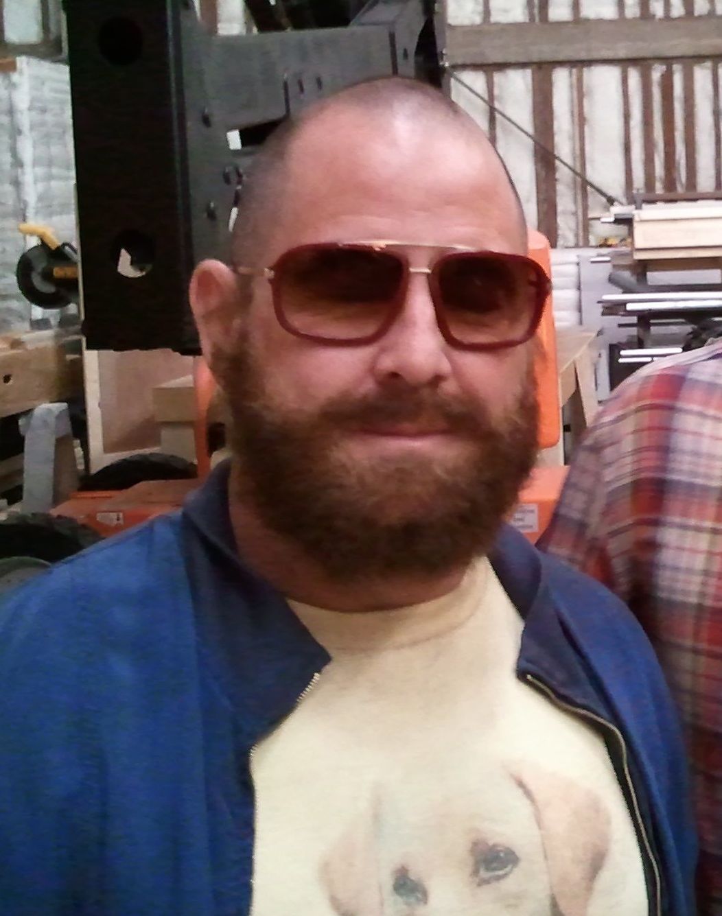 Steve Schriver stunt doubling Zach Galifianakis on Hangover 2