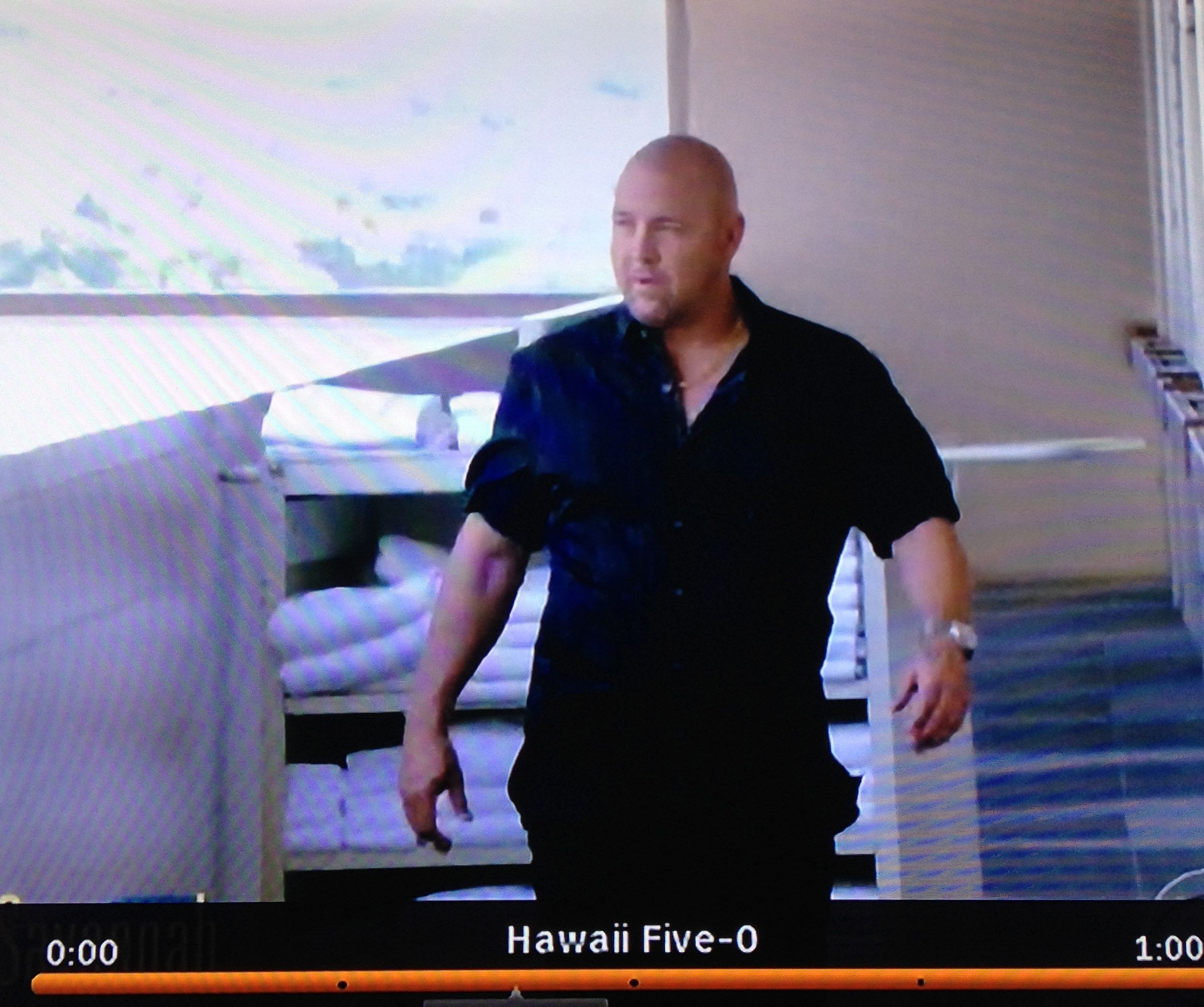 Steve Schriver on Hawaii Five-0 Stunt/acting as the assassin!