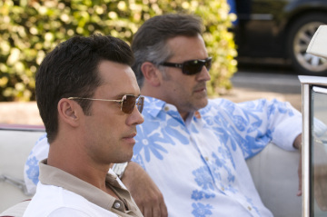 Still of Bruce Campbell and Jeffrey Donovan in Vilko bilietas (2007)