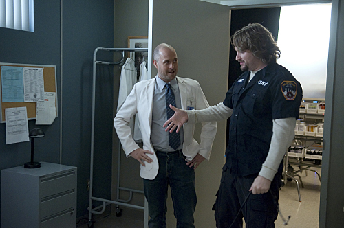 Still of Paul Schulze and Lenny Jacobson in Nurse Jackie (2009)