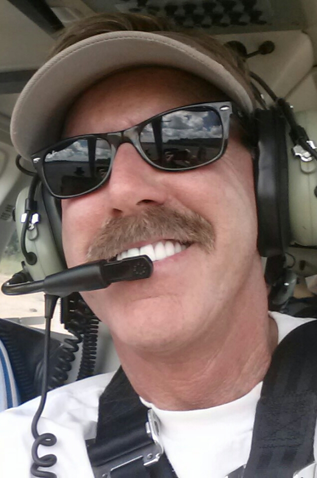 Rick flying in Venezuela on 