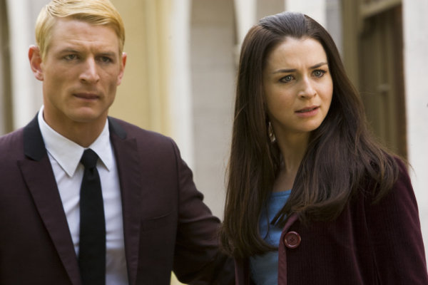 Still of Caterina Scorsone and Philip Winchester in Alice (2009)