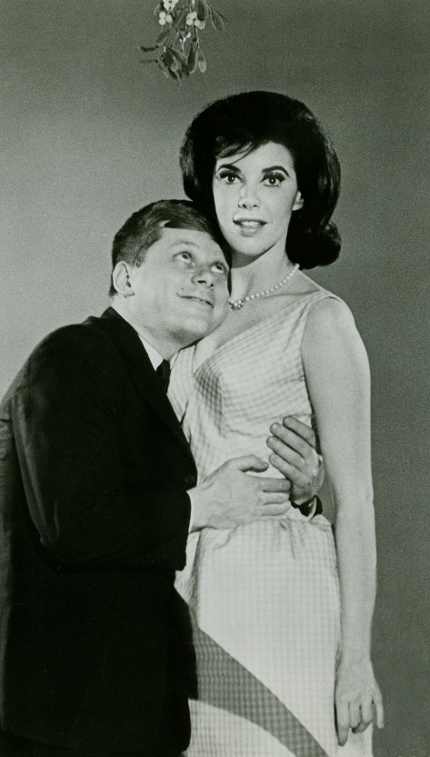 Bonnie Scott & Robert Morse in the original Broadway cast of 