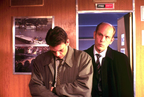 Still of John Malkovich and Dougray Scott in Ripley's Game (2002)