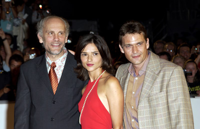 John Malkovich, Chiara Caselli and Dougray Scott at event of Ripley's Game (2002)