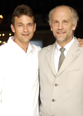 John Malkovich and Dougray Scott at event of Ripley's Game (2002)