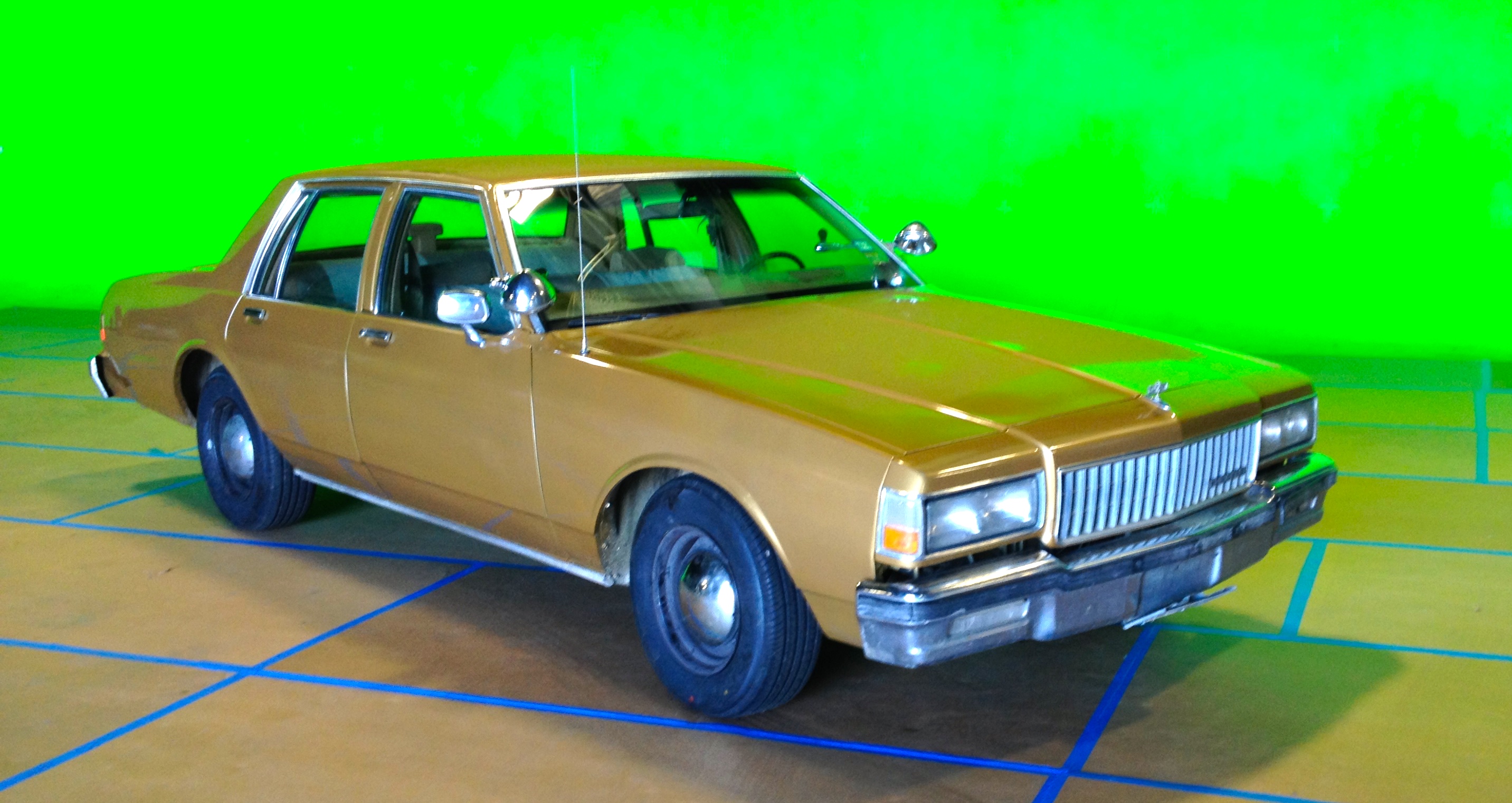 my 1989 Chevy Caprice as Sheriff McGraw - green screen Dusk Till Dawn season 1
