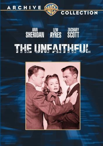 Lew Ayres, Zachary Scott and Ann Sheridan in The Unfaithful (1947)