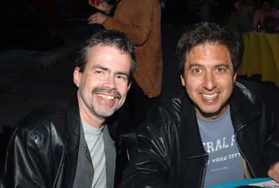 Ray Romano and Mike Scully at event of Simpsonai (1989)