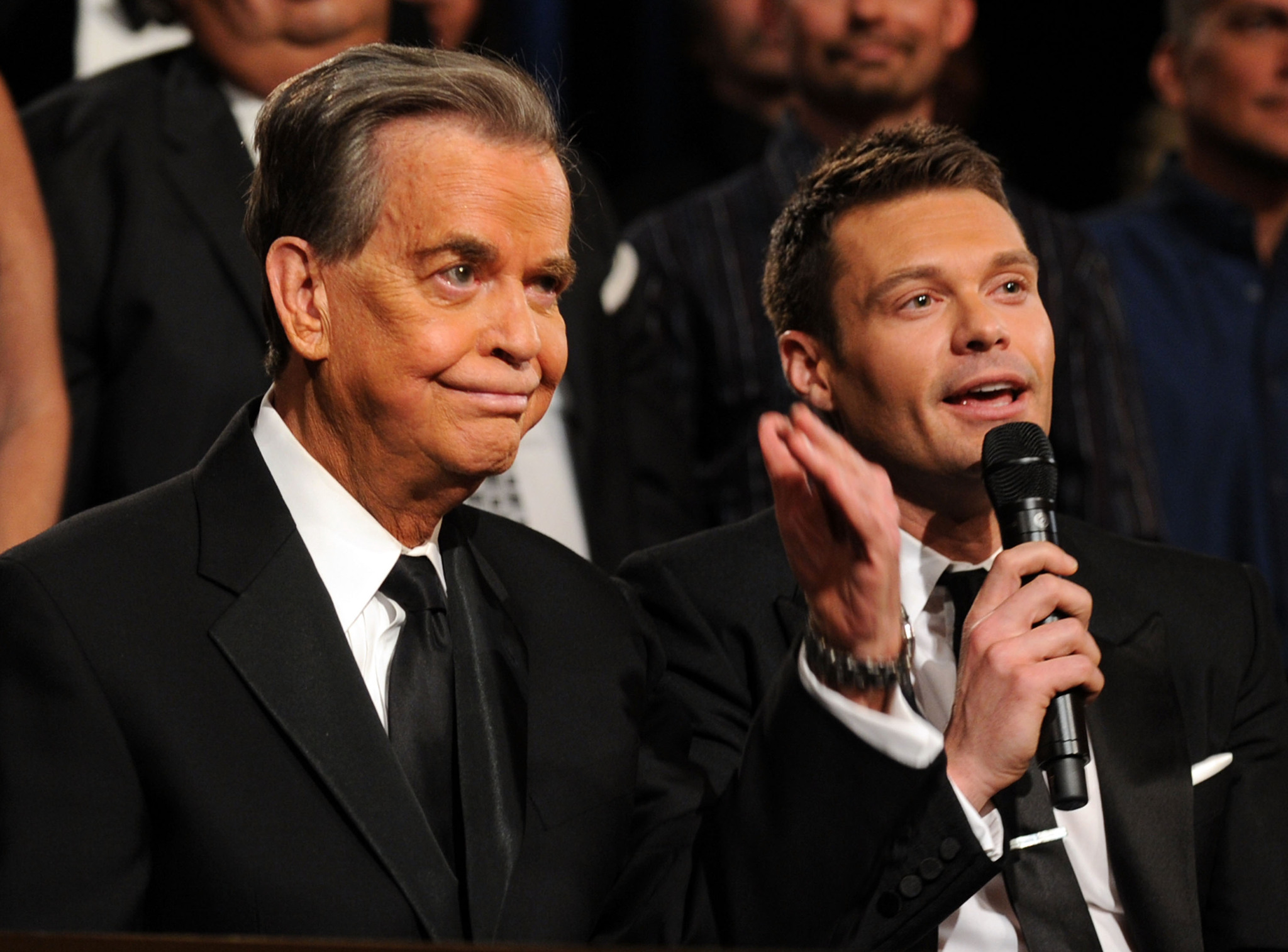 Dick Clark and Ryan Seacrest