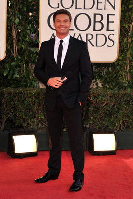 Ryan Seacrest at event of The 66th Annual Golden Globe Awards (2009)
