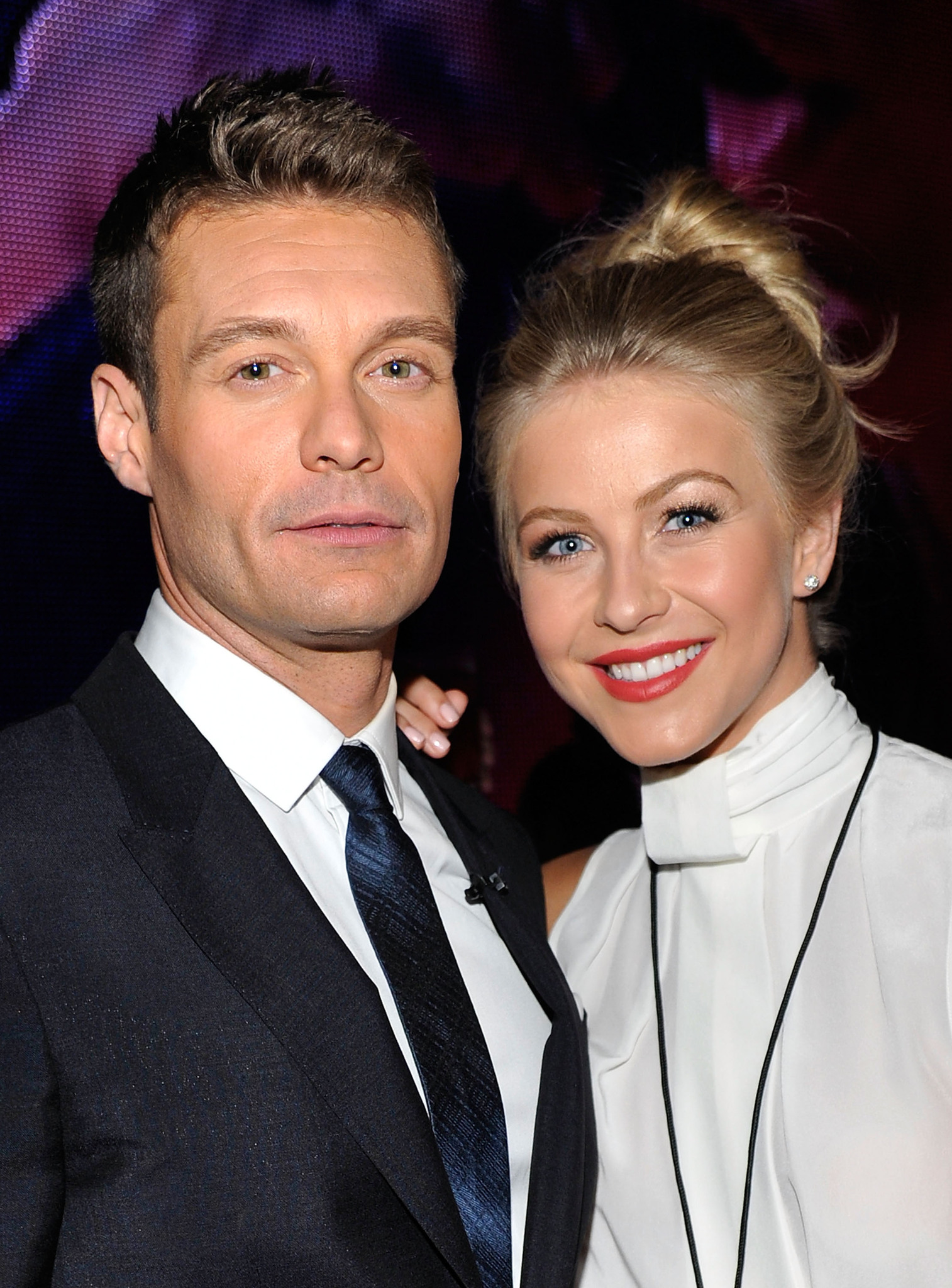 Ryan Seacrest and Julianne Hough