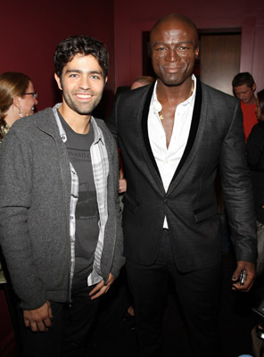 Adrian Grenier and Seal