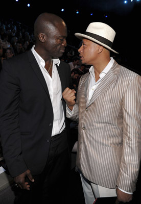 Terrence Howard and Seal at event of The Victoria's Secret Fashion Show (2008)