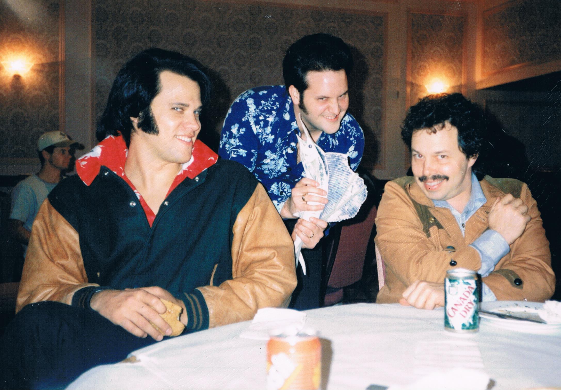 Elvis Meets Nixon, (L to R) Rick Peters, Thom Sears, and Curtis Armstrong.
