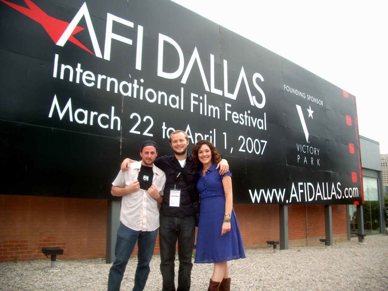James Thomas Gilbert, Bill Sebastian & Jessica McClendon at AFI Dallas Film Festival