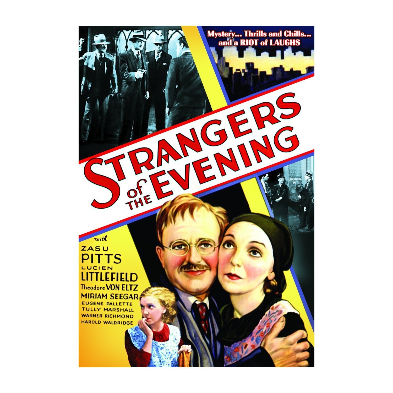 Lucien Littlefield, Zasu Pitts and Miriam Seegar in Strangers of the Evening (1932)