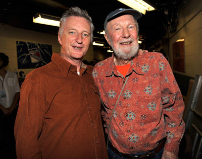 Billy Bragg and Pete Seeger