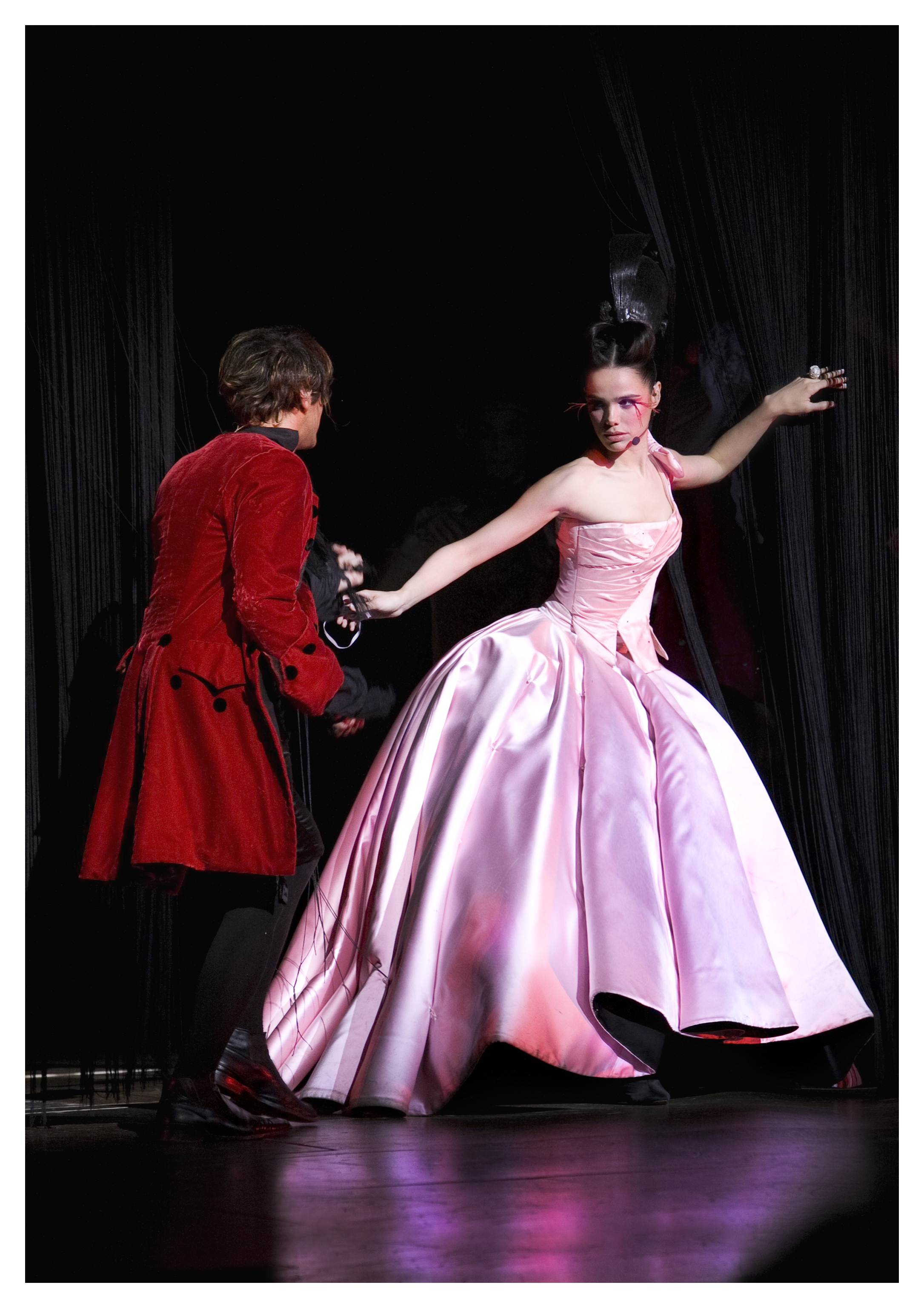 Melissa Mars in Mozart The Rock Opera staged by award-winning Olivier Dahan