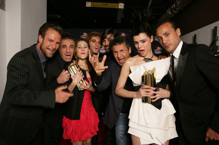 @ NRJ MUSIC AWARD 2011 - winning BEST ENSEMBLE CAST for MOZART THE ROCK OPERA