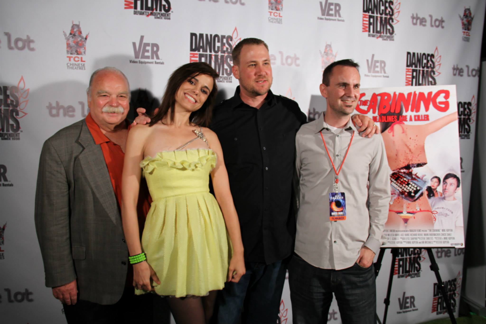 Richard Riehle, Melissa Mars, Bo Keister, Steve Kopera (dir.) @ Dances with films 2014 - with 