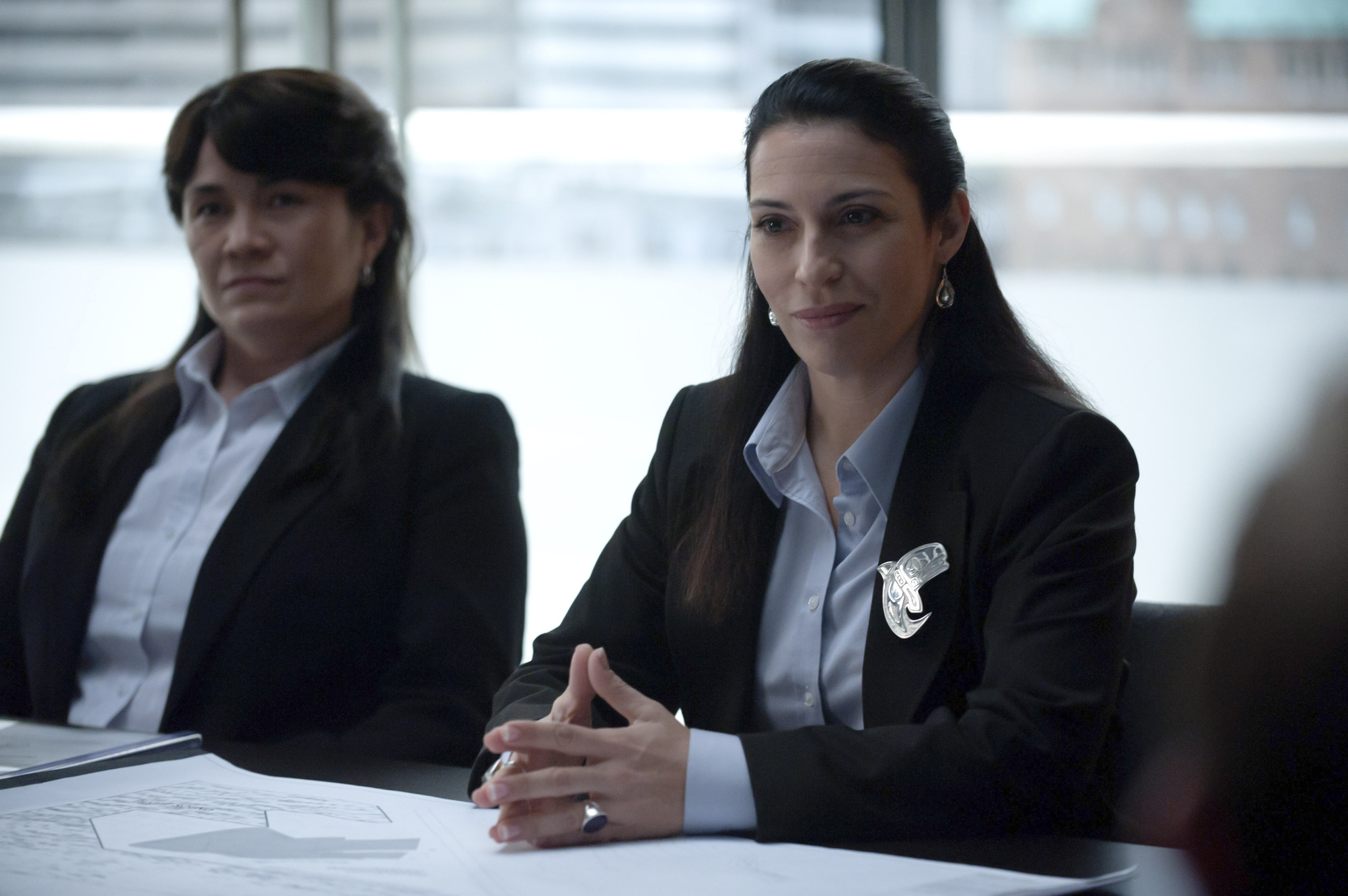 Claudia Ferri and Carole Segal in Zmogzudyste (2011)