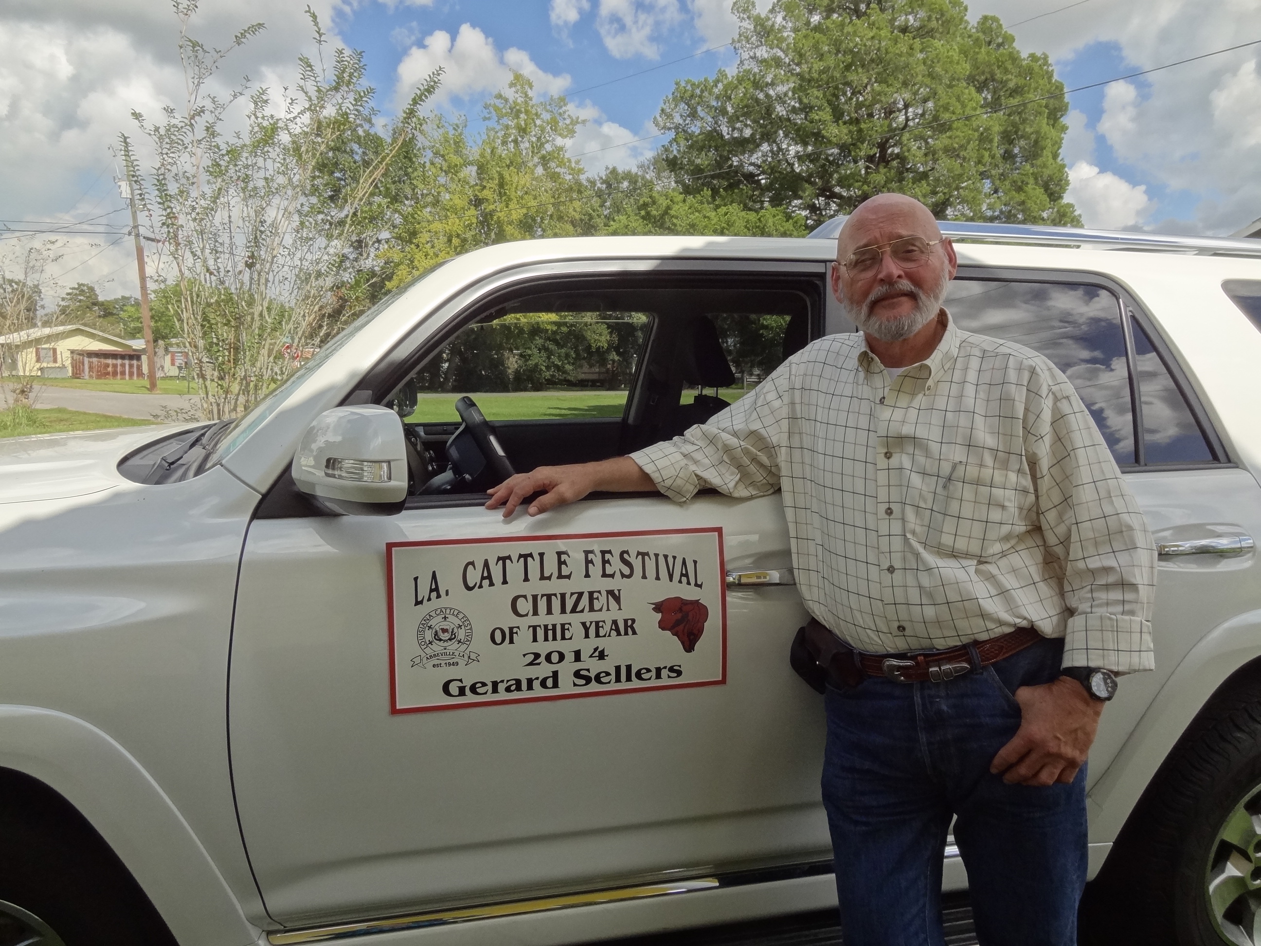 La Cattle Festival Citizen of the year 2014.