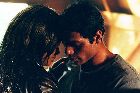 Still of Gina Ravera and Greg Serano in Saint Sinner (2002)