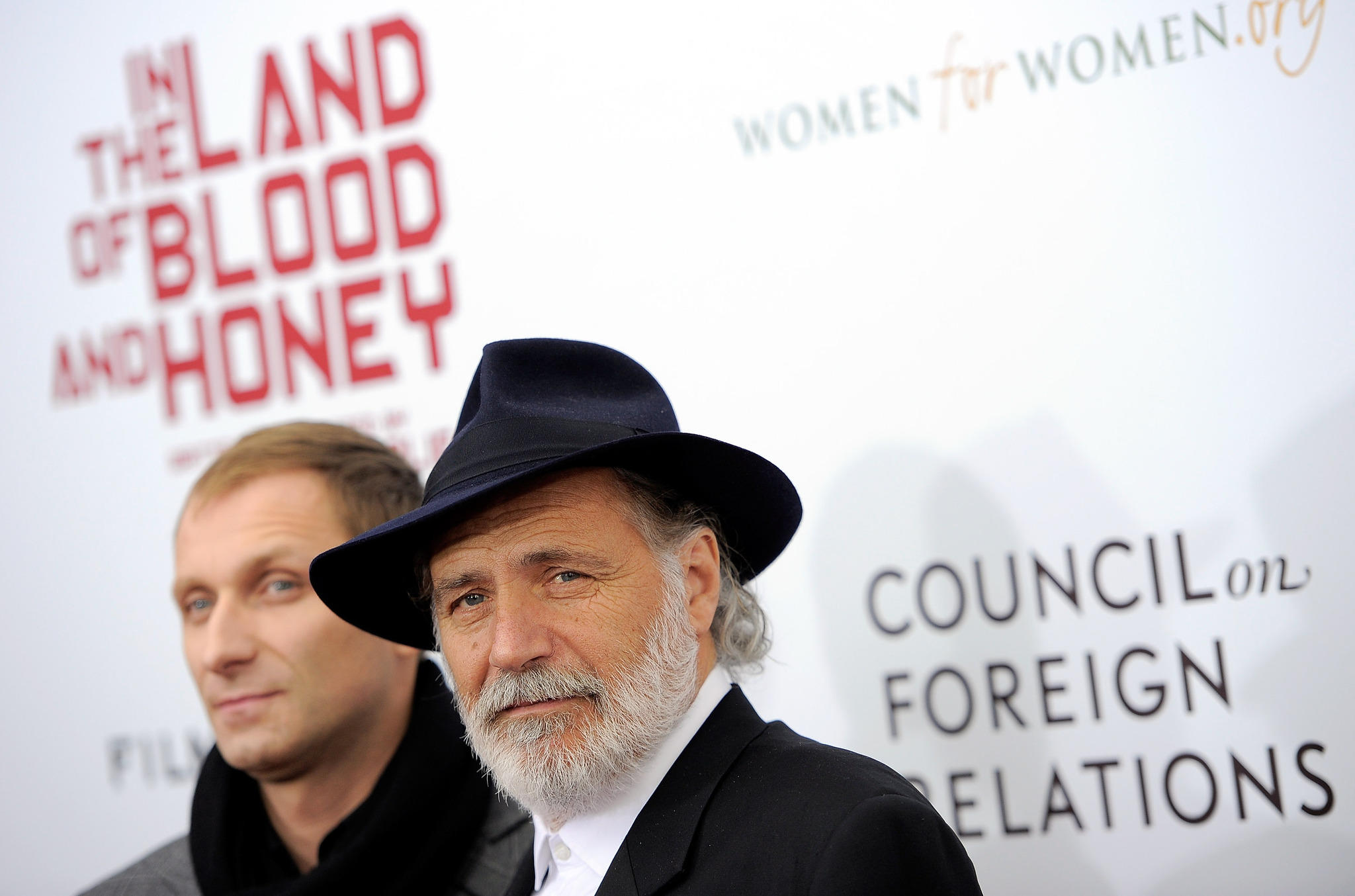 Rade Serbedzija and Goran Kostic at event of In the Land of Blood and Honey (2011)