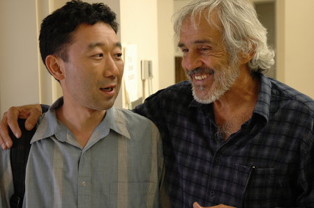 Pepe Serna and Hiroshi Watanabe in White on Rice (2009)
