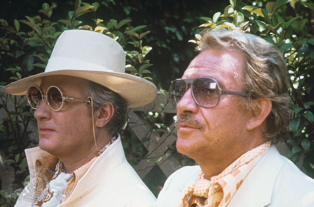 Still of Michel Serrault and Ugo Tognazzi in La cage aux folles (1978)