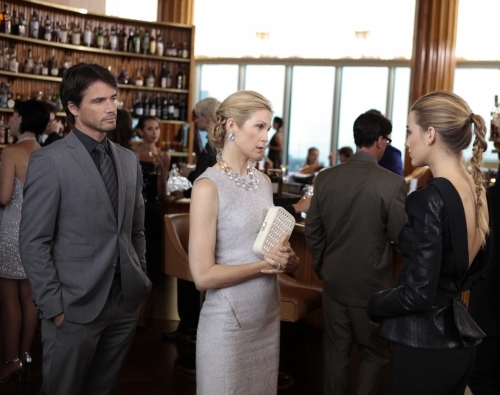 Still of Kelly Rutherford, Blake Lively and Matthew Settle in Liezuvautoja (2007)