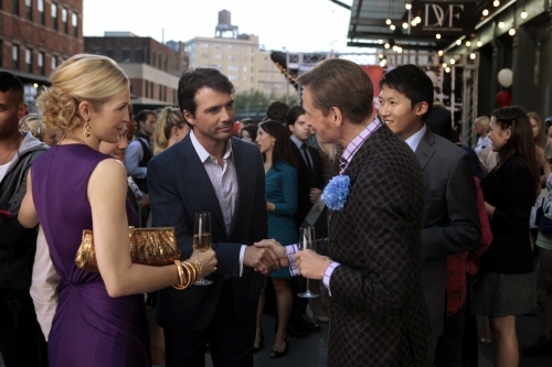Still of Kelly Rutherford, Hamish Bowles and Matthew Settle in Liezuvautoja (2007)