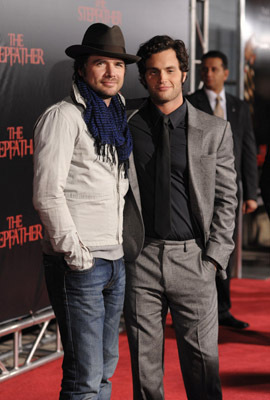 Penn Badgley and Matthew Settle at event of The Stepfather (2009)