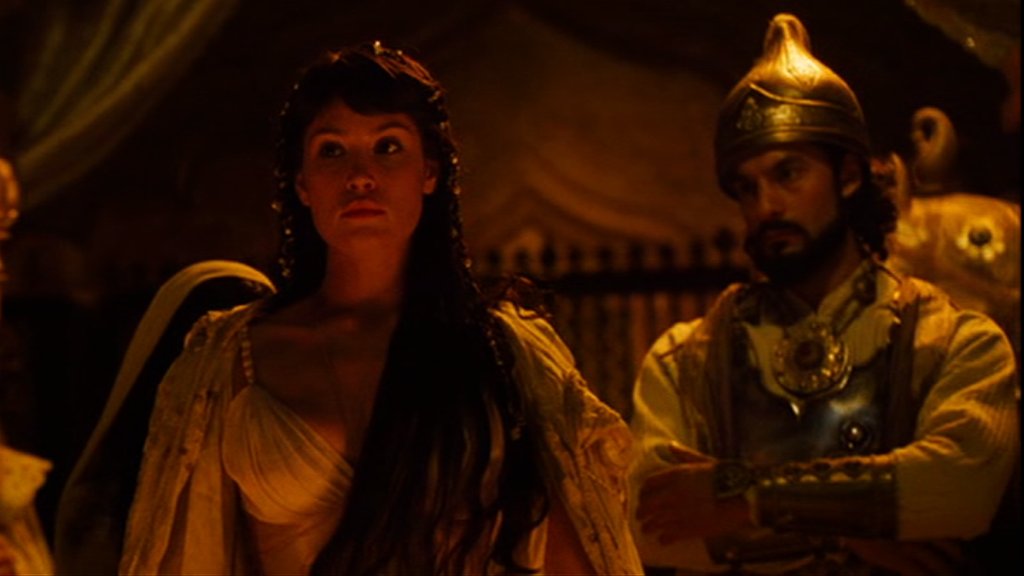 Asoka (Daud Shah) with Princess Tamina (Gemma Arterton) in Prince of Persia: The Sands of Time