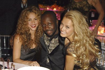 Wyclef Jean, Shakira and Petra Nemcova