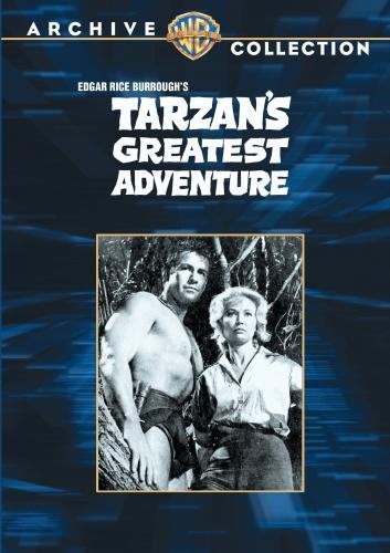 Gordon Scott and Sara Shane in Tarzan's Greatest Adventure (1959)