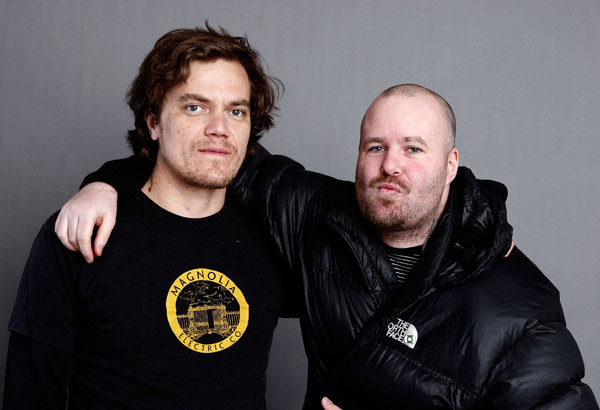 Michael Shannon and Noah Buschel pose for a portrait during the 2009 Sundance Film Festival held at the Film Lounge Media Center on January 21, 2009 in Park City, Utah.