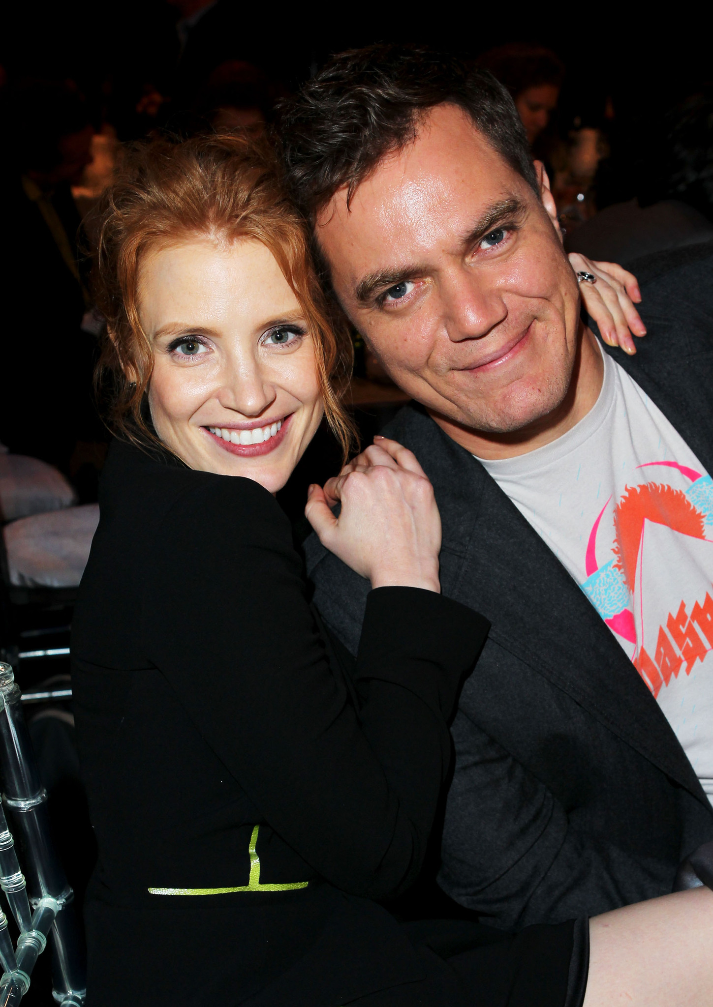 Michael Shannon and Jessica Chastain