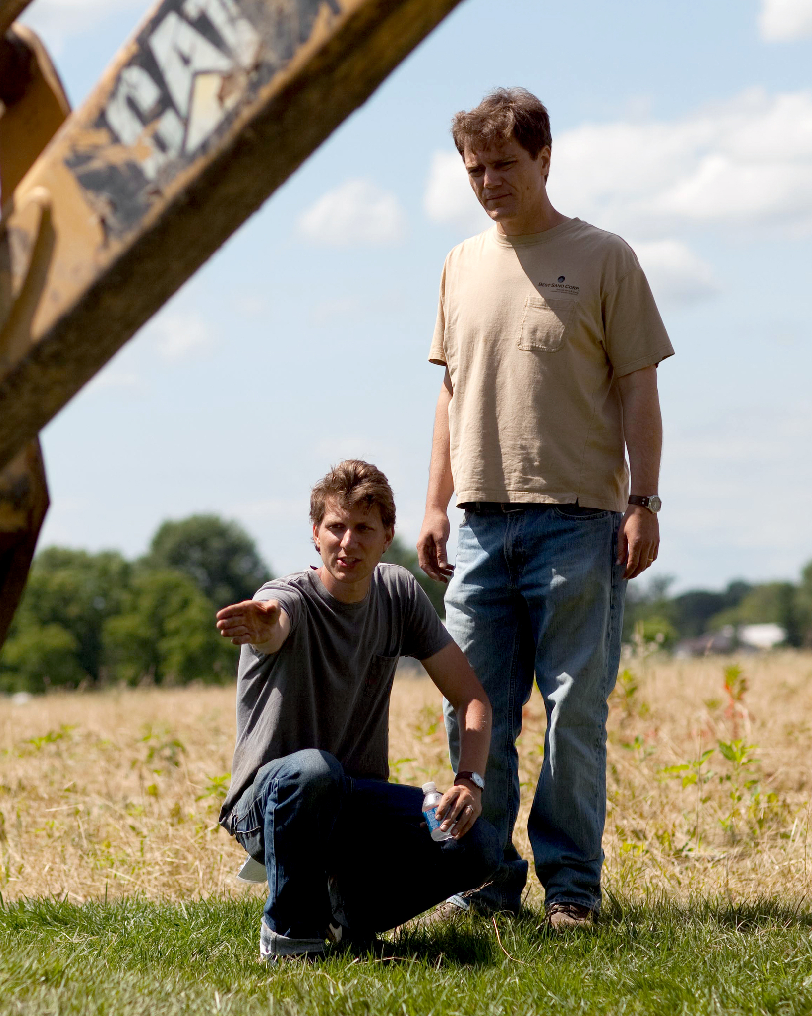Still of Michael Shannon and Jeff Nichols in Take Shelter (2011)