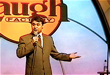 JD Shapiro performing standup comedy
