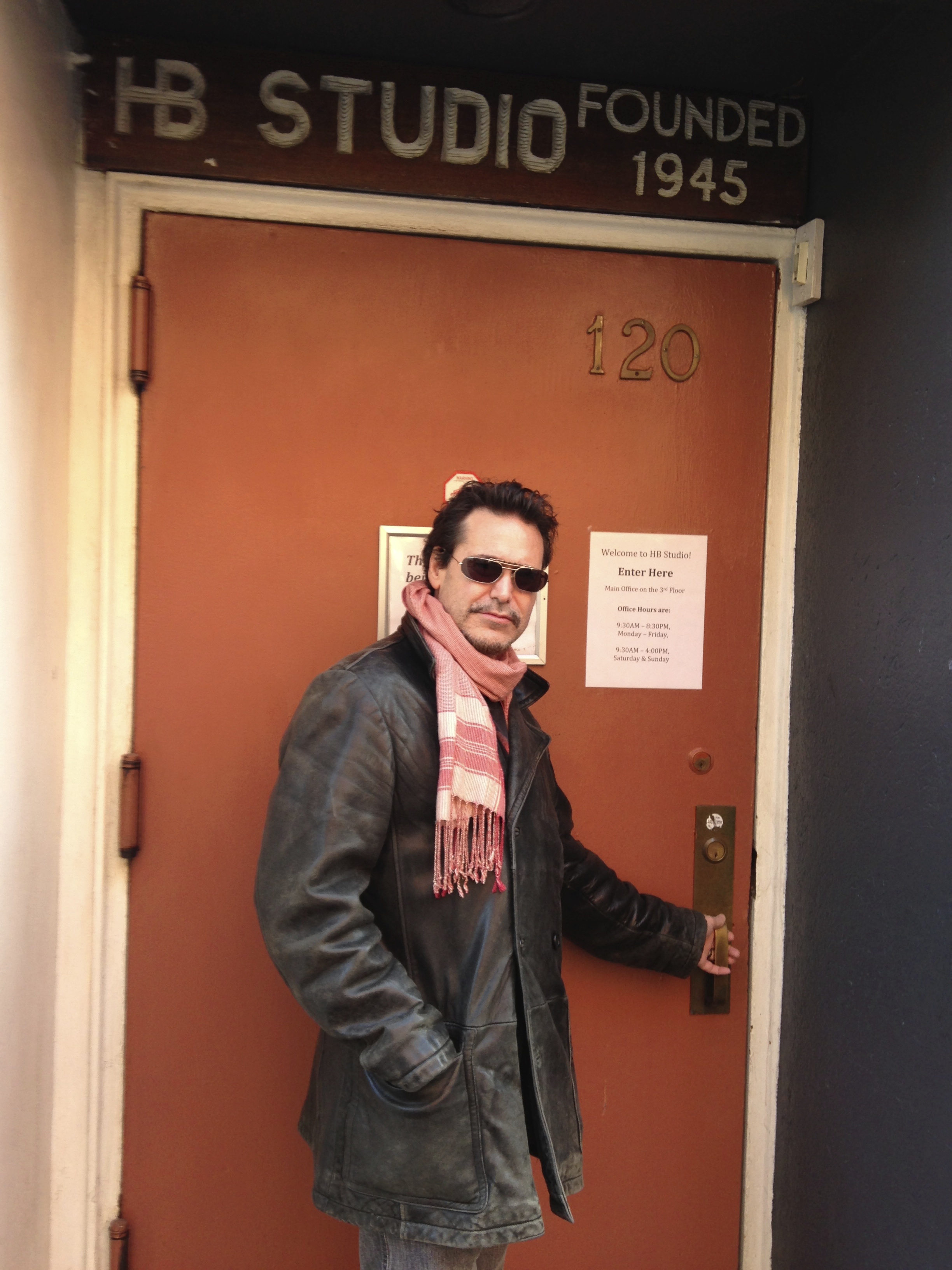 JD Shapiro was lucky enought o study acting at HB Studios with the legend, Uta