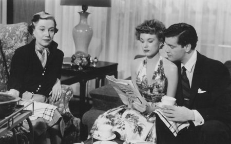 Karen Sharpe stars with Mona Barrie and Pat Holmes in a Hugo Haas production of Columbia Pictures' 