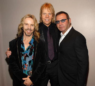 Chuck Panozzo, Tommy Shaw and James Young