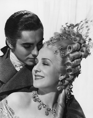 Tyrone Power and Norma Shearer from the film 