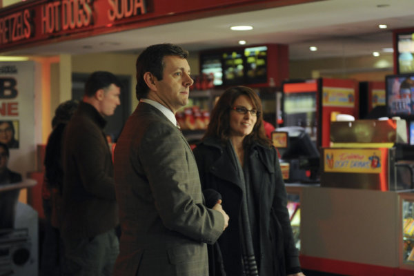 Still of Tina Fey and Michael Sheen in 30 Rock (2006)