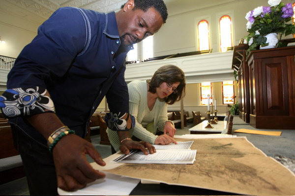 Still of Blair Underwood and Eva Sheppard in Who Do You Think You Are? (2010)